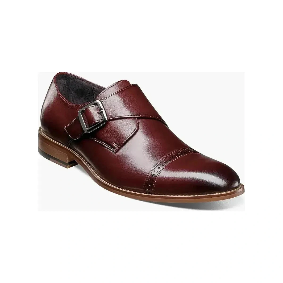 Stacy Adams Desmond – Elegante Leder-Schuhe mit Schnalle, Cap-Toe-Design, Farbenvielfalt für Herren.